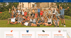Desktop Screenshot of lernteam.de